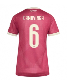 Billige Fotballdrakt Real Madrid Eduardo Camavinga #6 Replika Tredjedrakt Dame 2026-27 Kortermet Billige Fotballdrakt Real Madrid Eduardo Camavinga #6 Replika Tredjedrakt Dame 2026-27 Kortermet